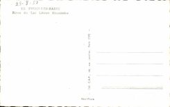 MODERN CARD Evian les Bains Banks of the lake Leman illuminees