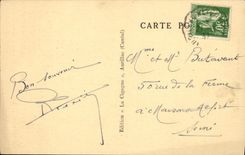 VINTAGE POSTCARD Lioran Landscape On the High Valley of Cere