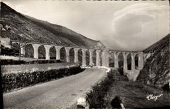 CPM La Cerdagne Francaise Le Pont Sejourne Voie ferree de Villefranche de Confluent a la Tour de Carol