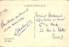 VINTAGE POSTCARD St Die Rock St Martin