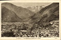 VINTAGE POSTCARD Luchon View Taken De Cazarilh