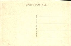 VINTAGE POSTCARD Delacroix the boat of Don Juan Paris Museum of Louvre