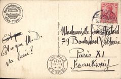 Burg Hohenzollern um Adlertor de la POSTAL de la VENDIMIA