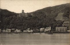 VINTAGE POSTCARD Schloss Stolzenfels U Capellen