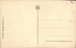 VINTAGE POSTCARD Louvaln Town hall