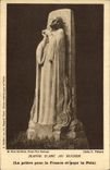VINTAGE POSTCARD Jeanne d' Arc with roughing-hew Real del Sarte