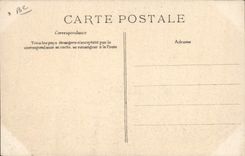 VINTAGE POSTCARD Plane Aviation Great week of Champagne aviation Mr. Brunau Varilla on his Close biplane