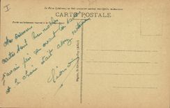 Monumento del parque de la aviación de Vichy del plano de la POSTAL de la VENDIMIA el nuevo levantó con la memoria del aviador de Gilbert