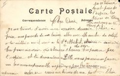 CPA Avion Aviation Aviateur Obre sur monoplan Caudron 