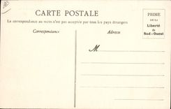 VINTAGE POSTCARD Plane Morane Aviation in full flight on Bleriot monoplane