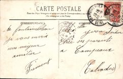 CPA Fontainebleau Le palais Chambre de Marie Antoinette