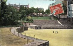 VINTAGE POSTCARD Paris the arena of Lutece