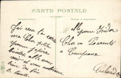 VINTAGE POSTCARD Paris the arena of Lutece