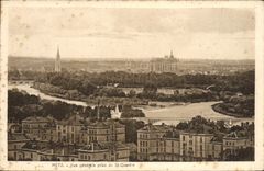 VINTAGE POSTCARD Metz View taken of St Quentin