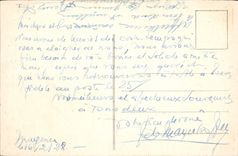 VINTAGE POSTCARD Frankfurt on Mein Places of Roemer with fountain of justice