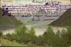 VINTAGE POSTCARD Balholmen