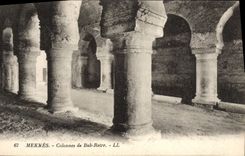 VINTAGE POSTCARD Meknes Columns of Bab Reirr