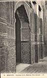 CPA Meknes Interieur de la Medersa Bou Anania