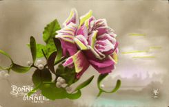 CPA Fantaisie Fleurs