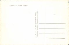 MODERN CARD Paris Large palace