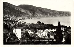 CPM Menton Vue generale et les casernes Militaria 