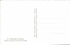 CPM Toulouse Facade de l'hotel de ville