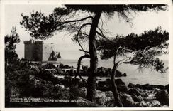MODERN CARD Environs of Cannes Ruines of the old castle strengthens abbey of Lerins