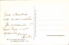 MODERN CARD Touquet Paris Beach Drill