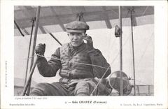 CPA Avion Aviation Geo Chavez Farman