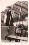 CPA Avion Aviation Paulhan sur biplan Voisin
