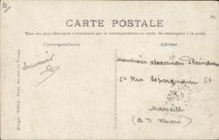 VINTAGE POSTCARD Plane Aviation Count de Lambert February 15th, 1909