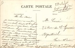 VINTAGE POSTCARD Plane Aviation Aerodrome of the camp of Trawl-nets Nieuport Monoplane