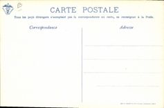 VINTAGE POSTCARD Plane Aviation Biplane Mr. Farman European Circuit June 1911 June the departure of Vidart gaining of Paris Liege