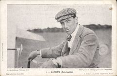 CPA Avion Aviation Latham Antoinette 