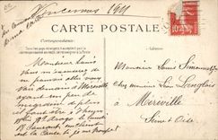 CPA Avion Aviation Circuit europeen 1911 Vincennes la foule attendant les aviateurs 