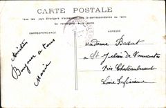 VINTAGE POSTCARD Paris Church Saint Germain Auxerrols