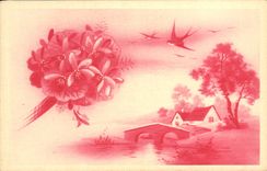 CPA Fantaisie Fleurs