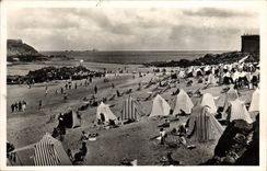 CPM Saint Malo Plage Du Bon Secours