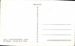 CPM Rocamadour Porte Du Figuier Entree de la ville