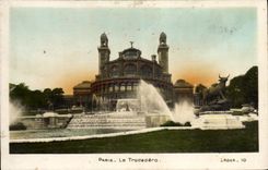 CPA Paris Le Trocadero