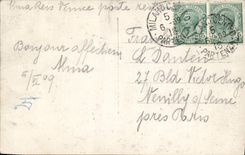 VINTAGE POSTCARD Milano Raffaello Sanzio