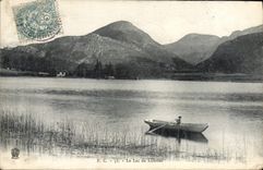 VINTAGE POSTCARD the Lake Of Doors