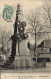 VINTAGE POSTCARD Mans Memorial De Pontlieue Militaria