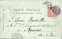 VINTAGE POSTCARD Holy Malo Seen Towards the City Taken Of the Mole