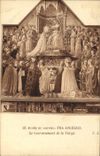 CPA Musee Du Louvre Fra Angelico Le couronnement de la vierge