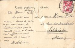 CPA Bonne Et heureuse Annee