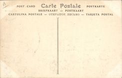 VINTAGE POSTCARD Plane Aviation Great week of the aviation of the Champagne Eugene Lefebre controlling a biplane Wright Ariel