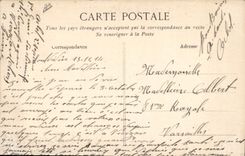 CPA Avion Aviation Circuit d'Anjou 1912 Pascal 