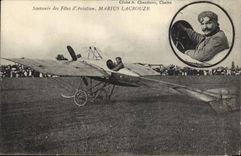 CPA Avion Aviation Souvenir des Fetes d'aviation Marius Lacrouze 