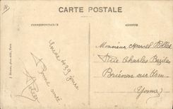 CPA Avion Aviation Aviateur Audemars pilotant une Demoiselle Bayard Clement 